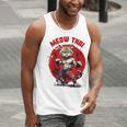 Meow Thai Funny Muay Thai And Cats Lover Men Tank Top Meow Thai Funny Muay Thai And Cats Lover Men Tank Top
