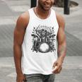 Spaniel Rock Drum Kit Men Tank Top