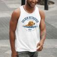 Women's Golden Retriever Swimming Men Tank Top