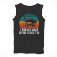 BBQ Dad I Rub My Meat Before I Stick It In Offset Smoker Pit Men Tank Top BBQ Dad I Rub My Meat Before I Stick It In Offset Smoker Pit Men Tank Top