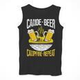 Canoe Beer Campfire Repeat Kayak Canoe Men Tank Top