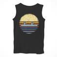 Canoe Canoeing Vintage Sunset Men Tank Top