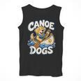 Canoe Dogs Golden Retriever Paddling Graphic Men Tank Top