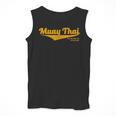 Distressed Muay Thai Kickboxing MMA BJJ Thailand T-Shirt Men Tank Top