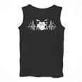 Drum Kit Heartbeat Drummer Music Lover EKG Pulse Set Note Men Tank Top Drum Kit Heartbeat Drummer Music Lover EKG Pulse Set Note Men Tank Top