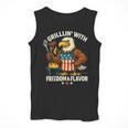 Grillin’ Eagle BBQ Dad 4th Of July Father’s Day Men Tank Top