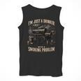 I'm Just A Drinker With A Smoking Problem Grilling BBQ Dads Men Tank Top
