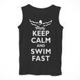 Keep Calm And Swim Fast Butterfly Swimming T-Shirt Men Tank Top Keep Calm And Swim Fast Butterfly Swimming T-Shirt Men Tank Top