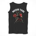 Meow Thai Muay Thai Boxing Cat Martial Arts MMA Boxer Men Tank Top