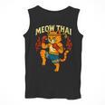 Meow Thai Muay Thai Cat Fighter Pun Dad Joke Men Tank Top