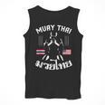 Muay Thai American Flag Martial Arts Thai Boxing Coach Men Tank Top