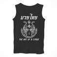 Muay Thai The Art Of 8 Limbs Martial Art Sak Yant Twin Tiger Men Tank Top