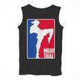 Muay Thai Fighter Retro Kickboxing Training MMA Men Tank Top Muay Thai Fighter Retro Kickboxing Training MMA Men Tank Top