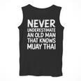 Muay Thai For Grandpa Men Mixed Martial Arts Men Tank Top