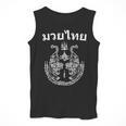 Muay Thai Language Sak Yant Art Tattoo Twin Tiger Kickboxing Men Tank Top Muay Thai Language Sak Yant Art Tattoo Twin Tiger Kickboxing Men Tank Top