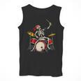 Skeleton Drummer Skull Drum Kit Halloween Sleeveless Men Tank Top