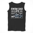 Swim Dad Life Swimmer Father's Day Swimming Daddy Men Tank Top