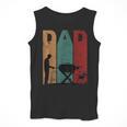 Vintage BBQ Dad Silhouette Father's Day Retro Men Tank Top