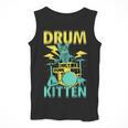 Women's Cute Drummer Cat Drum Kitten Men Tank Top Women's Cute Drummer Cat Drum Kitten Men Tank Top