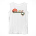 Canoe Retro Vintage Sunset Rainbow Raglan Baseball Tee Men Tank Top