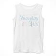Canoeing Girl Raglan Baseball Tee Men Tank Top