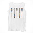 Colorful Painted Oars Paddle Nautical CanoeShirt Men Tank Top Colorful Painted Oars Paddle Nautical CanoeShirt Men Tank Top