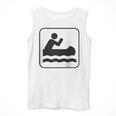 Cool Outdoor Water Sport Canoe Raglan Baseball Tee Men Tank Top