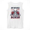 Don't Mess With A Boxer Kickboxer Fan Muay Thai Boxing Men Tank Top