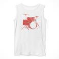Drum Kit Drummer Band Musical Instrument Rock Music Men Tank Top Drum Kit Drummer Band Musical Instrument Rock Music Men Tank Top