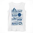Eat Sleep Swimming Repeat Swimming Men Tank Top Eat Sleep Swimming Repeat Swimming Men Tank Top