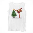 Festive Muay Thai Santa Christmas Men Tank Top