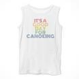 It's A Good Day For Canoeing Retro 70s Vintage Distressed Raglan Baseball Tee Men Tank Top