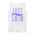Just Swim Swimmer Swimming Men Tank Top