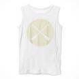 Retro Vintage Canoe Paddles Crossing Canoe & Kayaking Men Tank Top