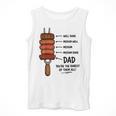 Steak BBQ Dad You'Re The Rarest Of Them All Fathers Day Men Tank Top
