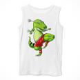 T-Rex Dinosaur Muay Thai Boxing Karate Martial Arts Kung Fu Men Tank Top