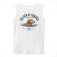 Women's Golden Retriever Swimming Men Tank Top