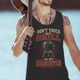 BBQ Dad Don't Touch My Grill Or My Daughter Men Tank Top BBQ Dad Don't Touch My Grill Or My Daughter Men Tank Top