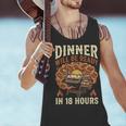 BBQ Dad Smoking Meat Smoker Barbecue Men Tank Top