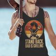 BBQ Dad Stand Back Dad Is Grilling Men Tank Top