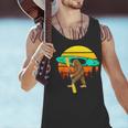 Bigfoot Kayak Paddling Lake Rafts Inflatable Canoe Sasquatch Men Tank Top
