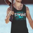 Born To Swim Swimmers For Swimming Athlete Men Tank Top