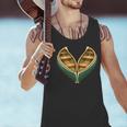 Canoe Heart Cute Minimalist Paddling Adventure Men Tank Top