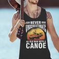 Canoe Old Man Sleeveless Men Tank Top