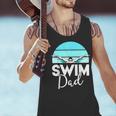 Dad Father School Swimming Meet Swimmer Swimmer Men Tank Top Dad Father School Swimming Meet Swimmer Swimmer Men Tank Top