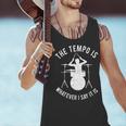 Drum Kit Graphic For a Drummer With Percussion Instruments Men Tank Top Drum Kit Graphic For a Drummer With Percussion Instruments Men Tank Top