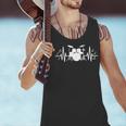 Drum Kit Heartbeat Drummer Music Lover EKG Pulse Set Note Men Tank Top Drum Kit Heartbeat Drummer Music Lover EKG Pulse Set Note Men Tank Top