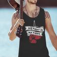 His Fight Is My Fight Muay Thai Kickboxer Fan Boxing Men Tank Top His Fight Is My Fight Muay Thai Kickboxer Fan Boxing Men Tank Top