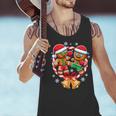 Gingerbread Cookies Christmas Fighting Muay Thai Men Tank Top