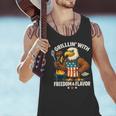 Grillin’ Eagle BBQ Dad 4th Of July Father’s Day Men Tank Top